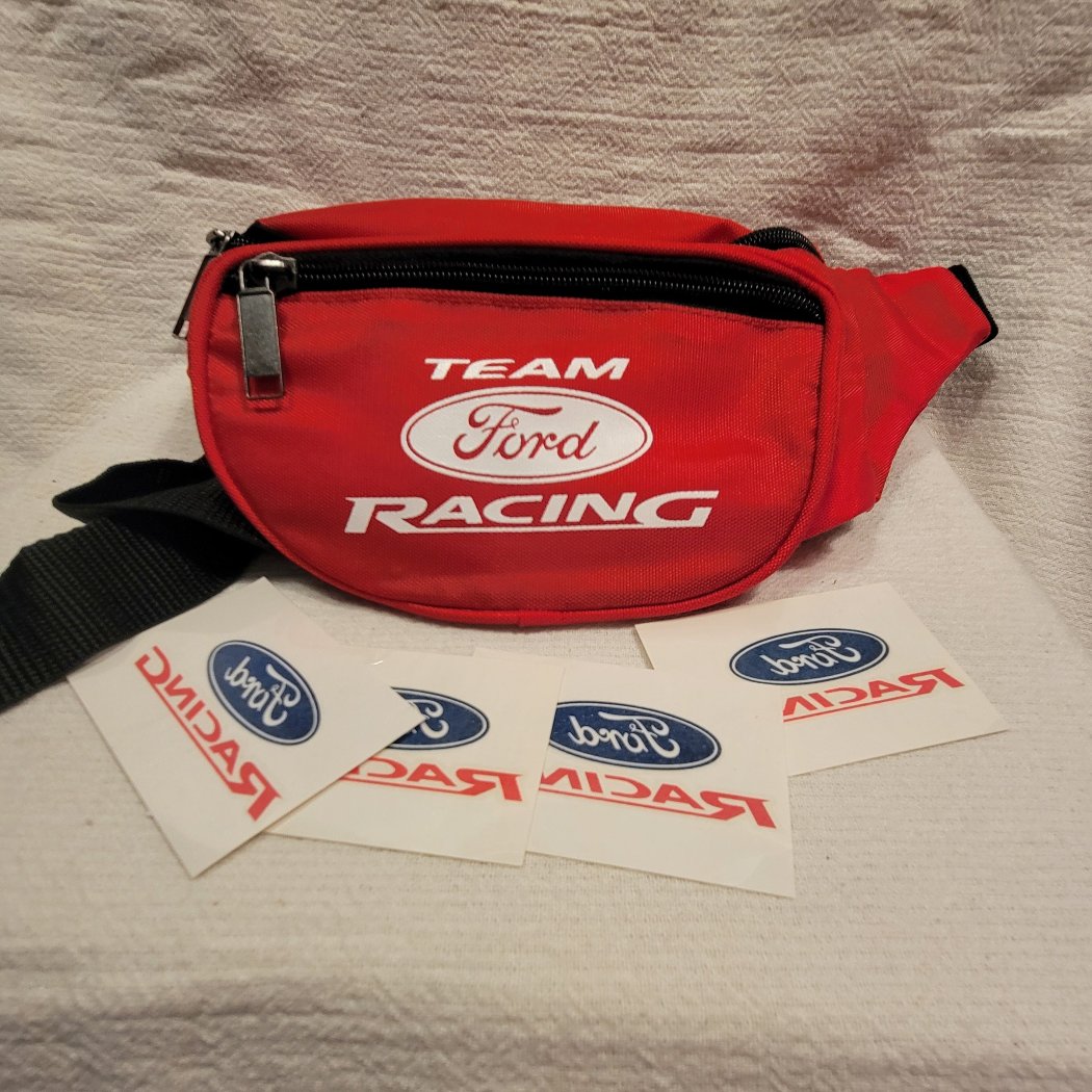 Team Ford Racing fanny pack. For sale on 4 Left Turns.