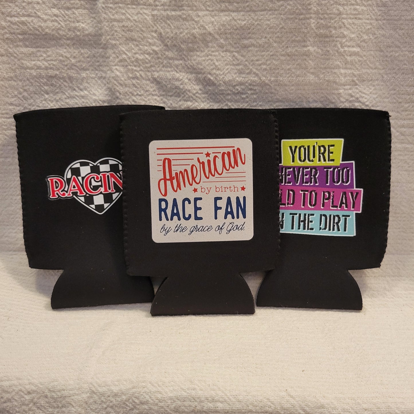 FINAL CLOSEOUT: Sticker Designs Can Coolers