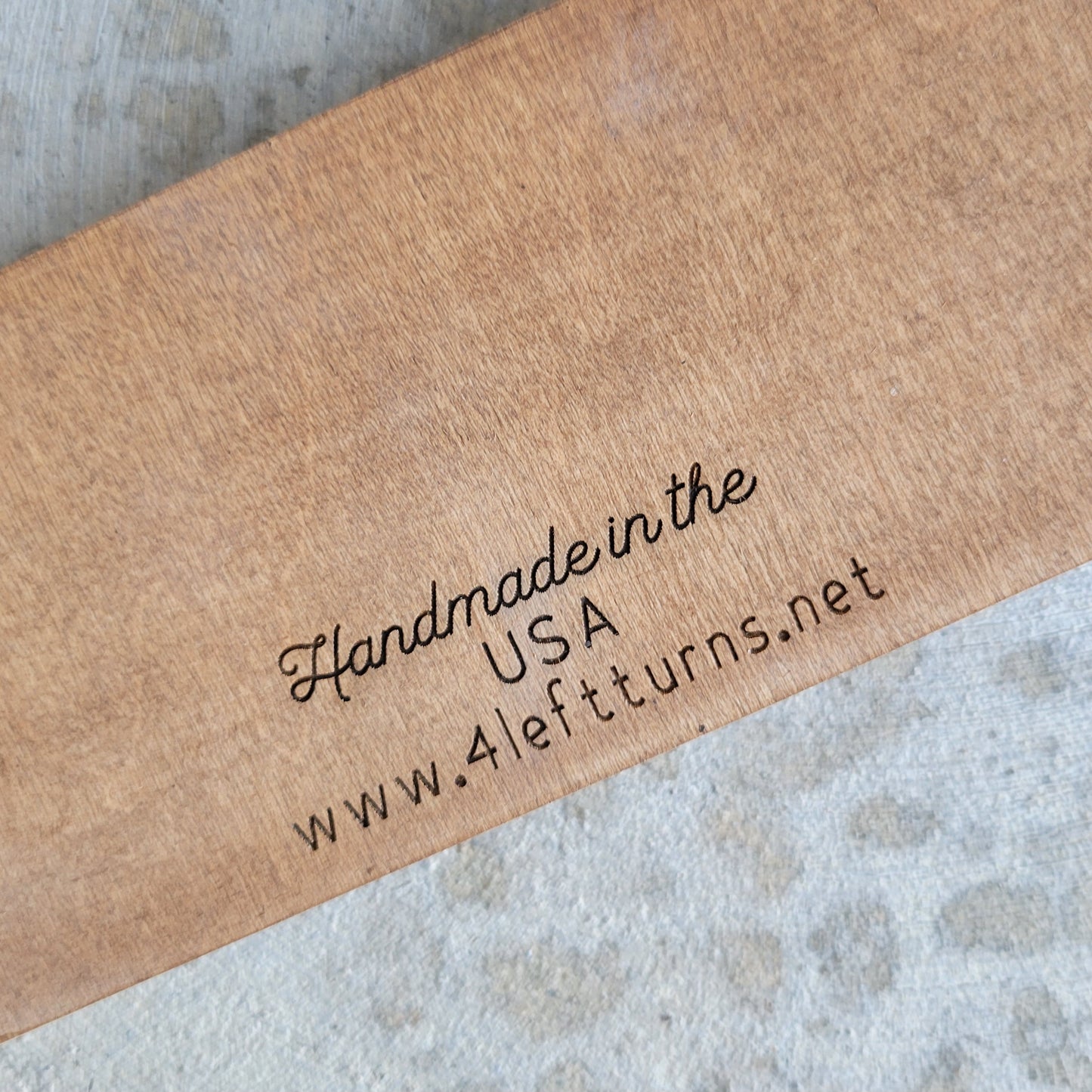 Custom Personalized Five Layer Stacked Wood Sign
