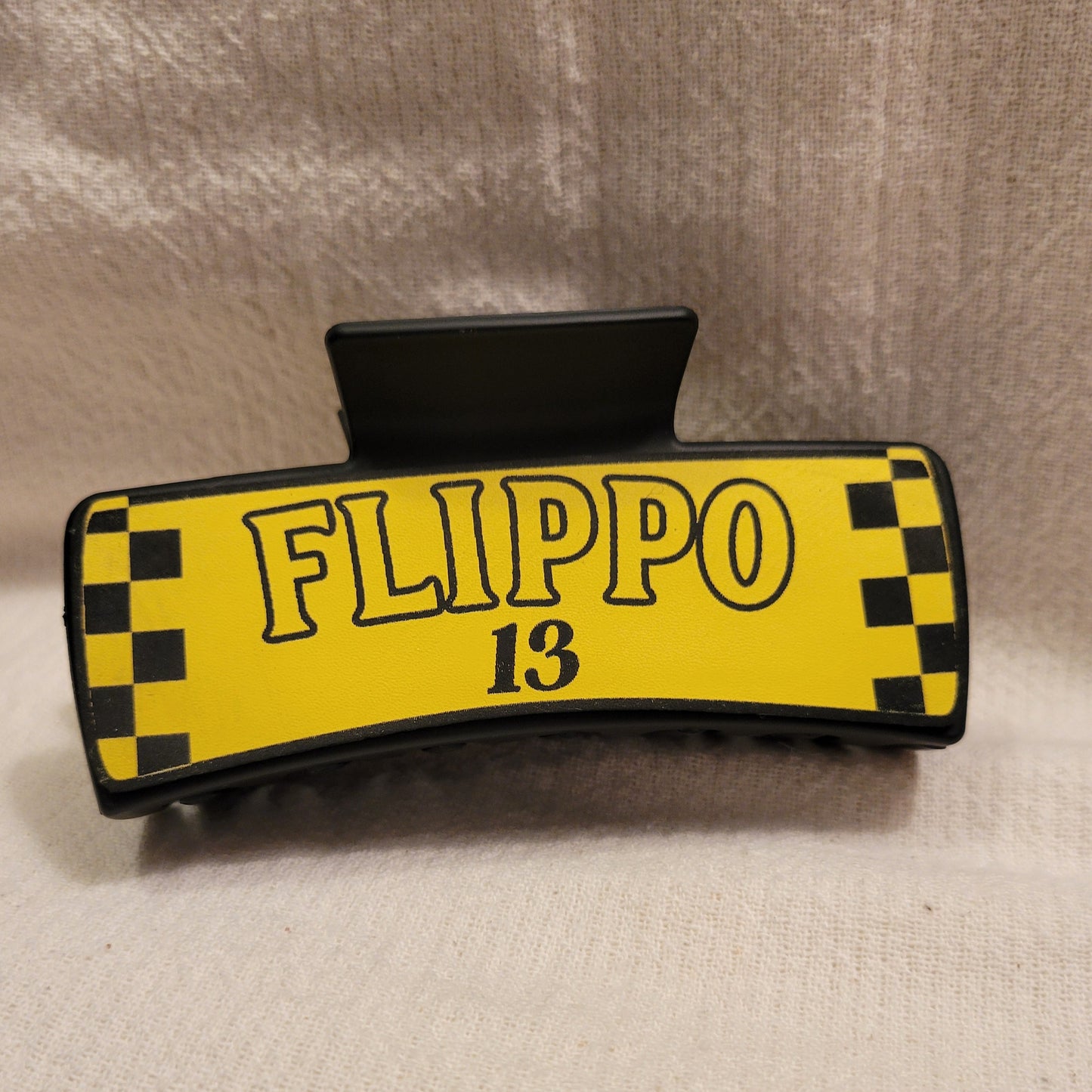 Custom Race Team Hair Claw Clip