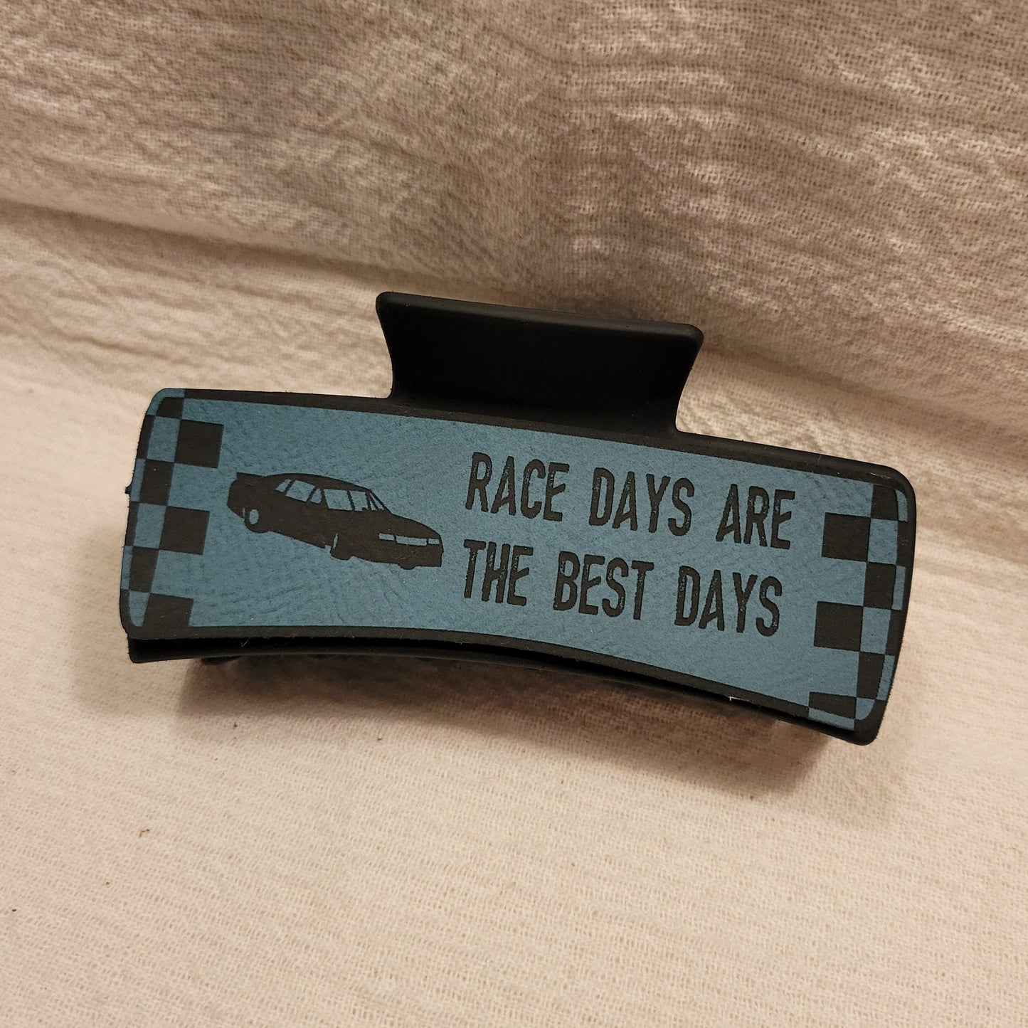 Race Car Race Days Best Days Hair Claw Clip