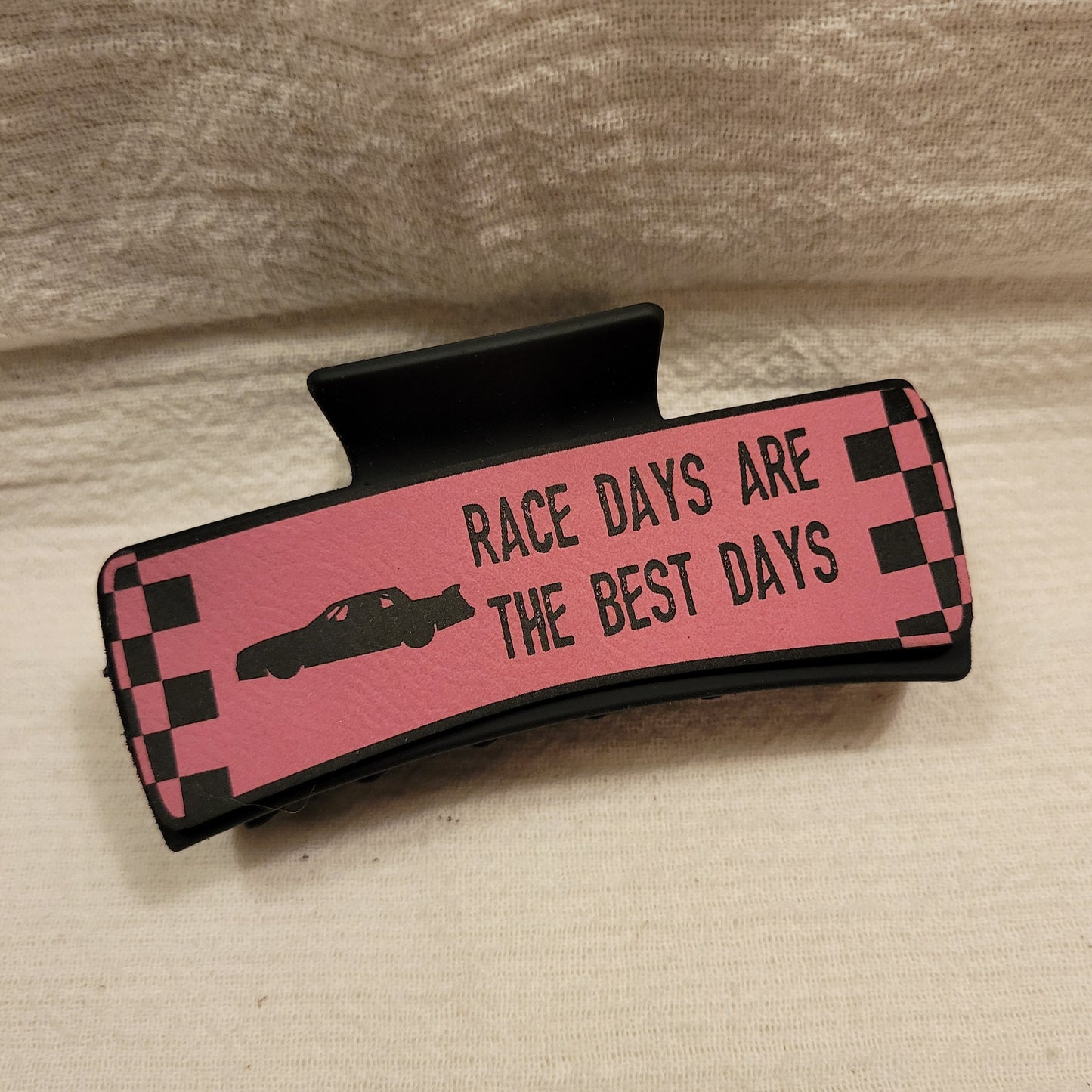 Race Car Race Days Best Days Hair Claw Clip