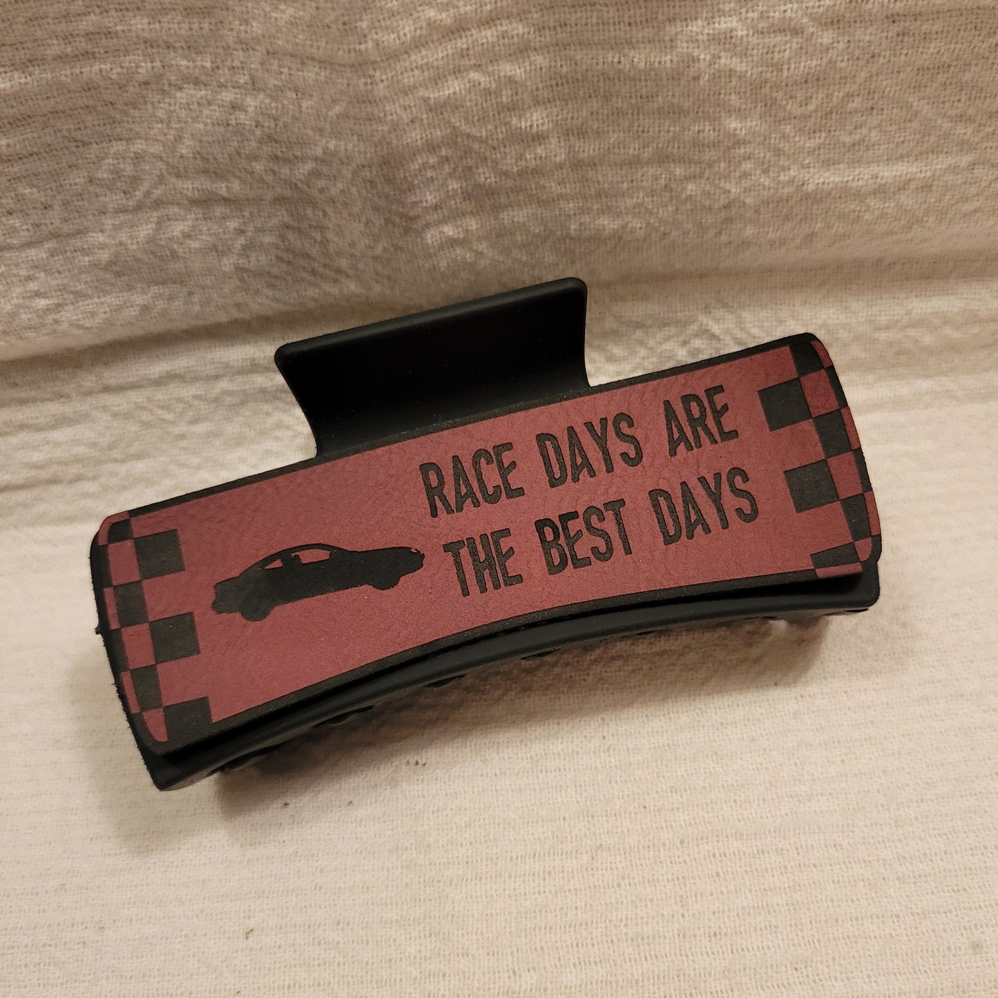 Race Car Race Days Best Days Hair Claw Clip