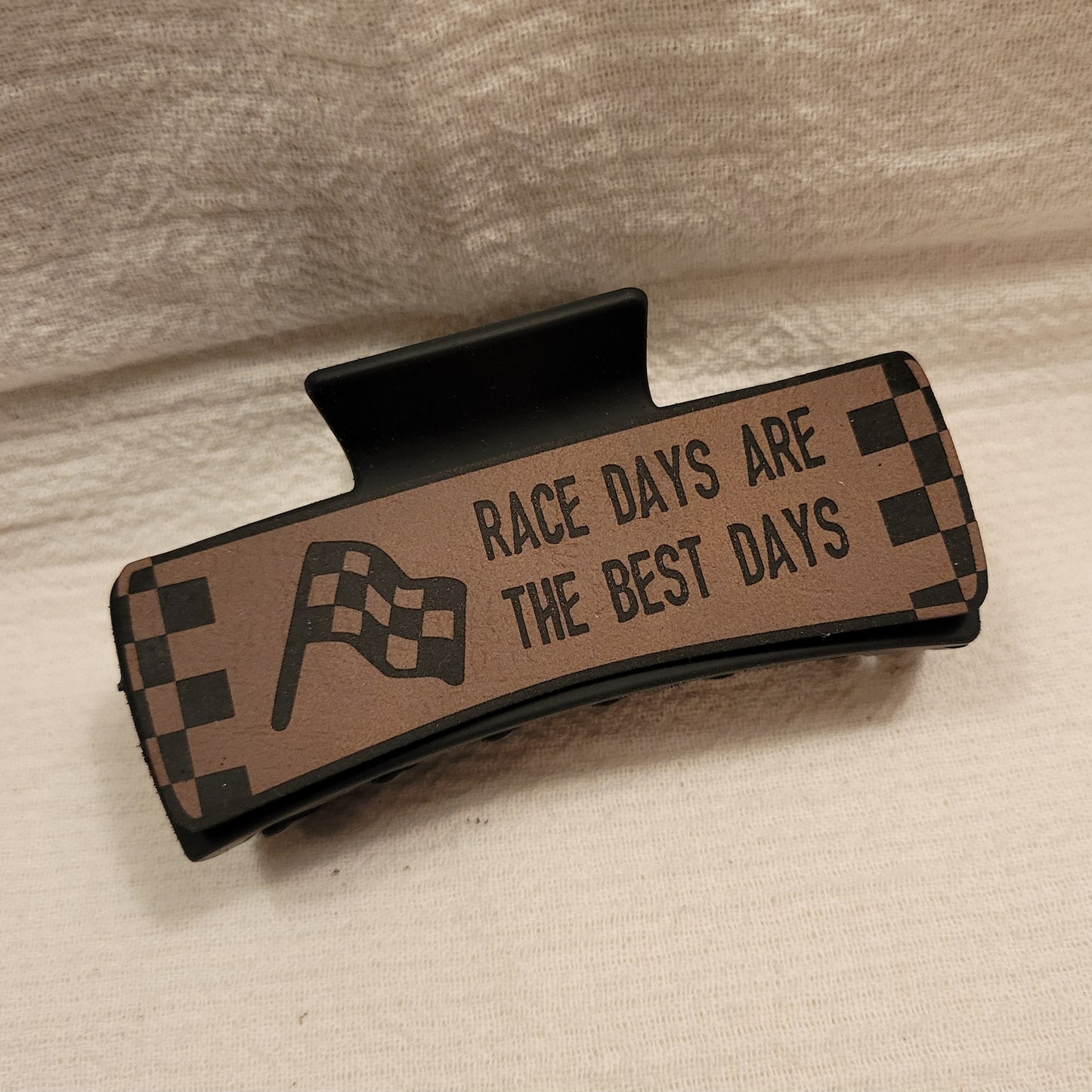 Race Car Race Days Best Days Hair Claw Clip