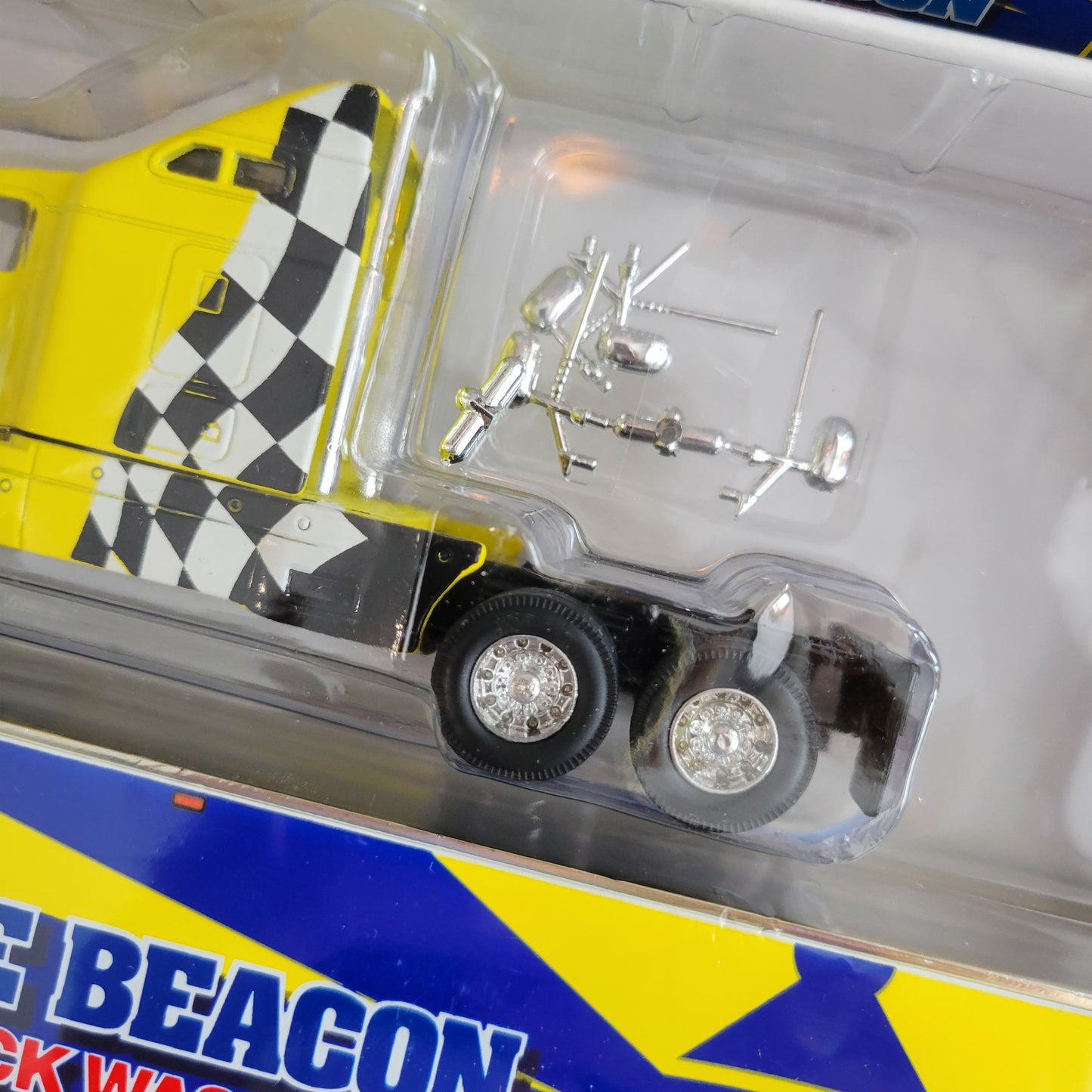 1:64 Scale Donny Schatz Blue Beacon Transporter Diecast
