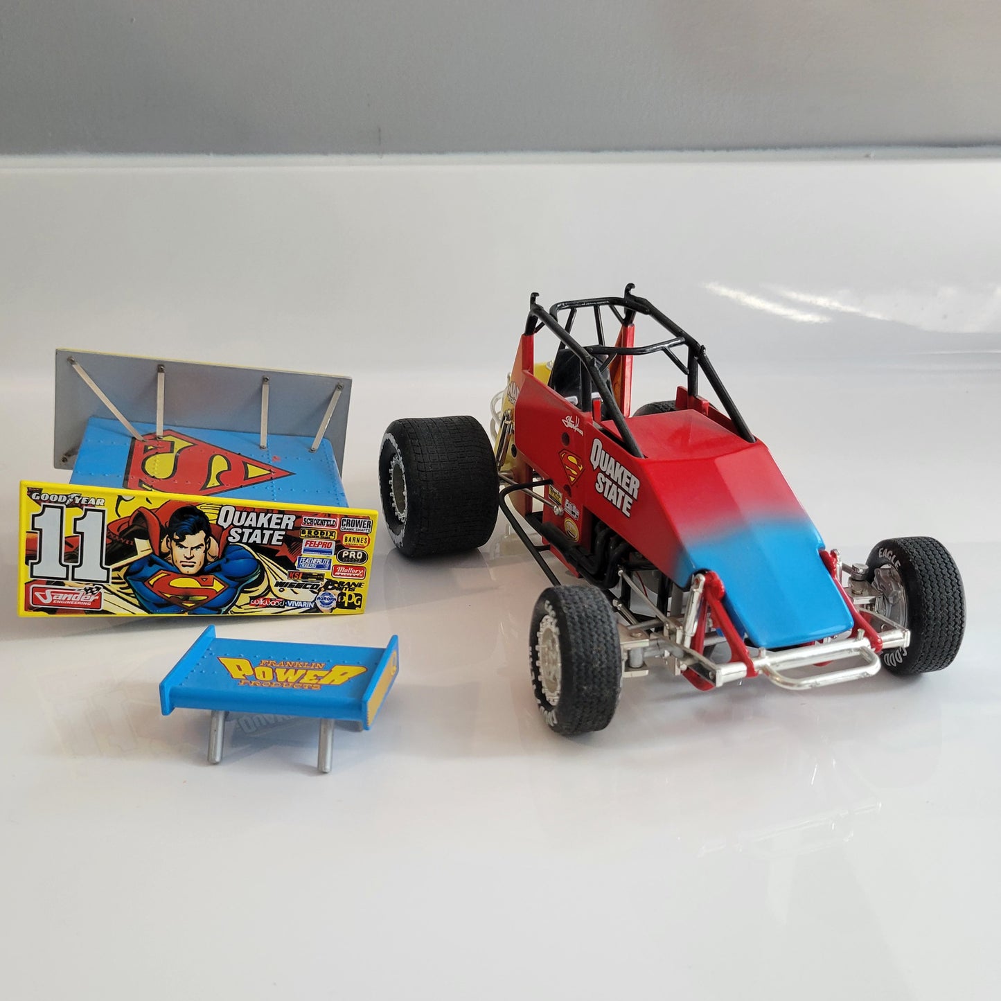 1:18 Scale Steve Kinser Superman Diecast