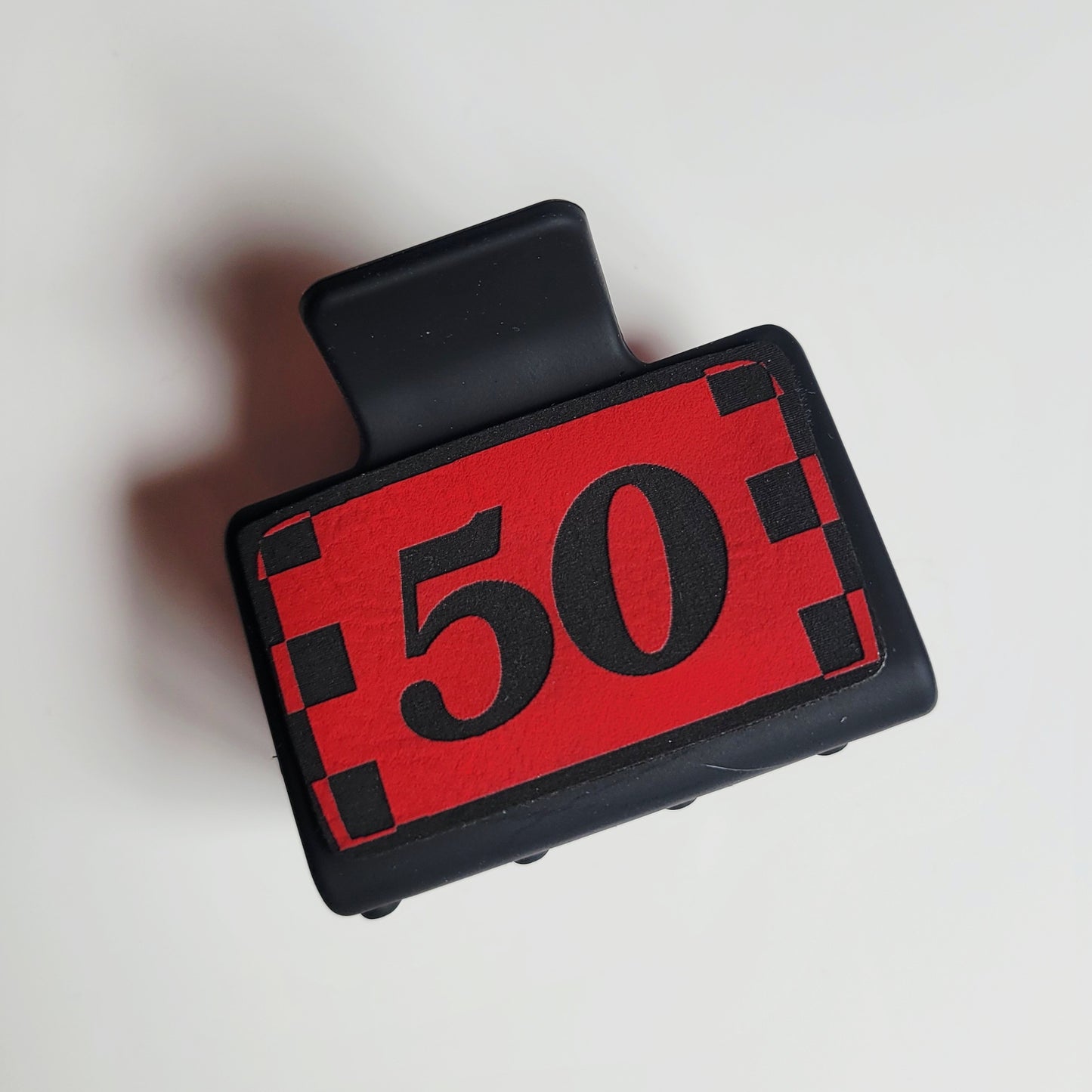 SMALL Custom Race Team Hair Claw Clip