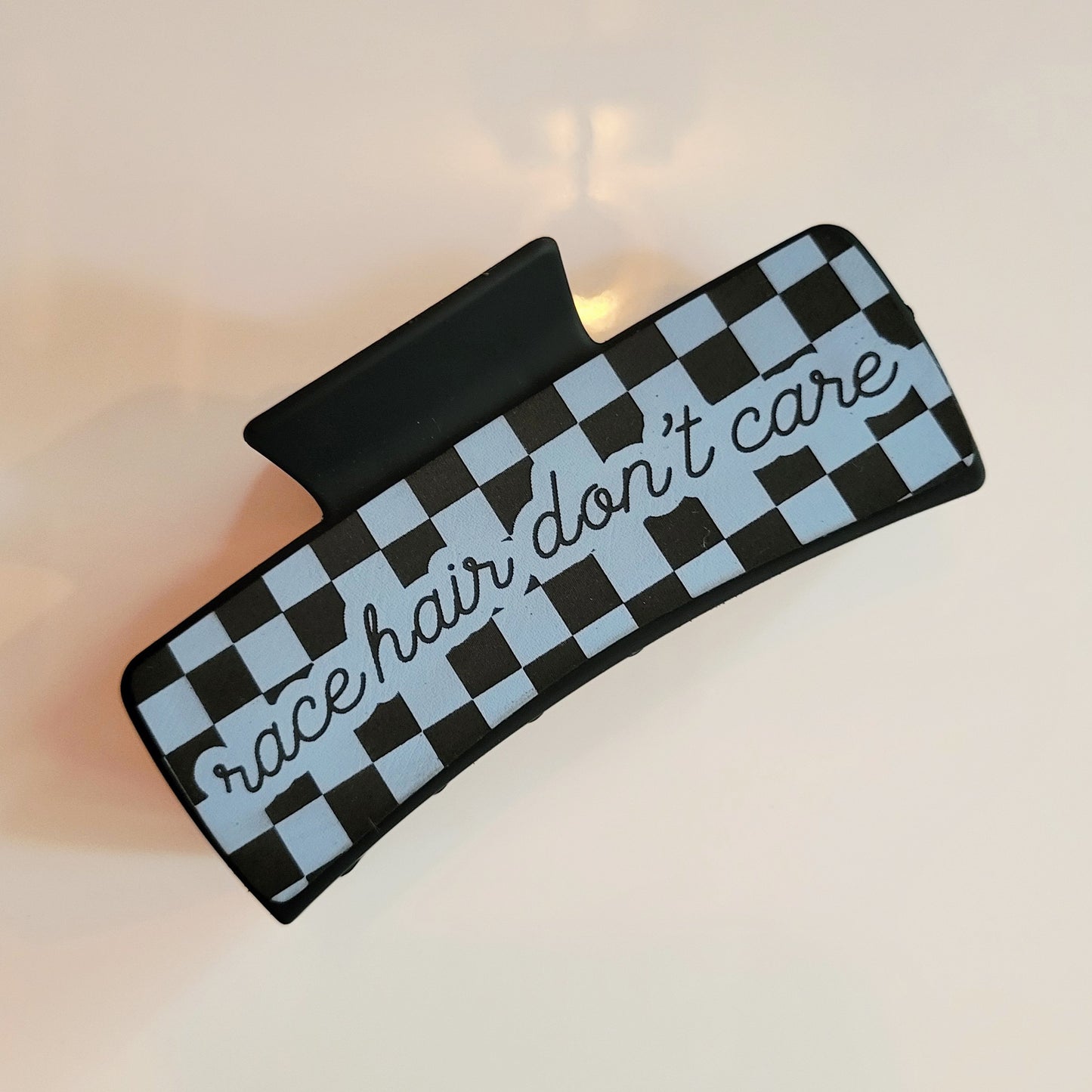 LARGE Race Hair Don't Care Hair Claw Clip