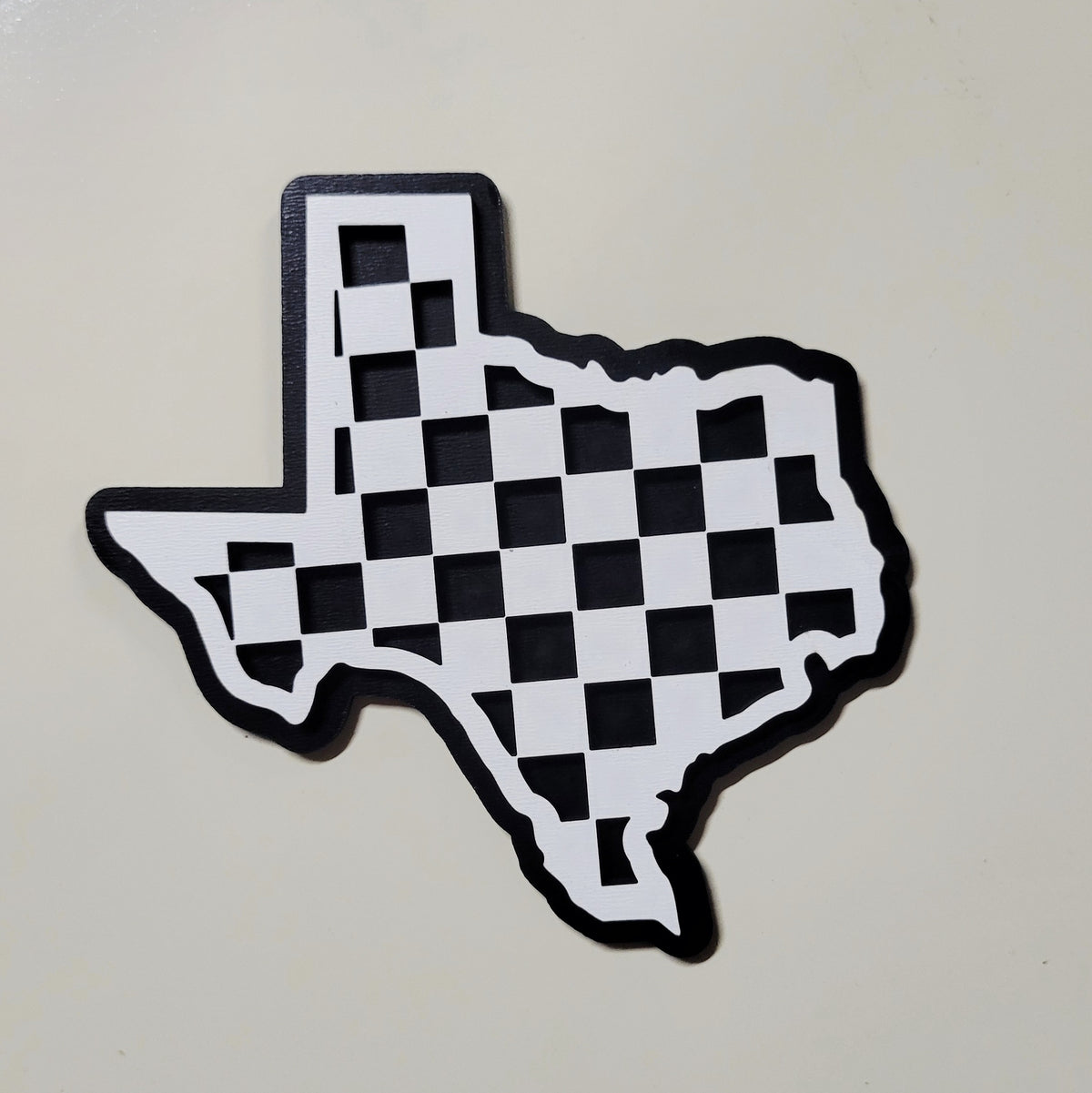 Checkered State Magnets -All Fifty States