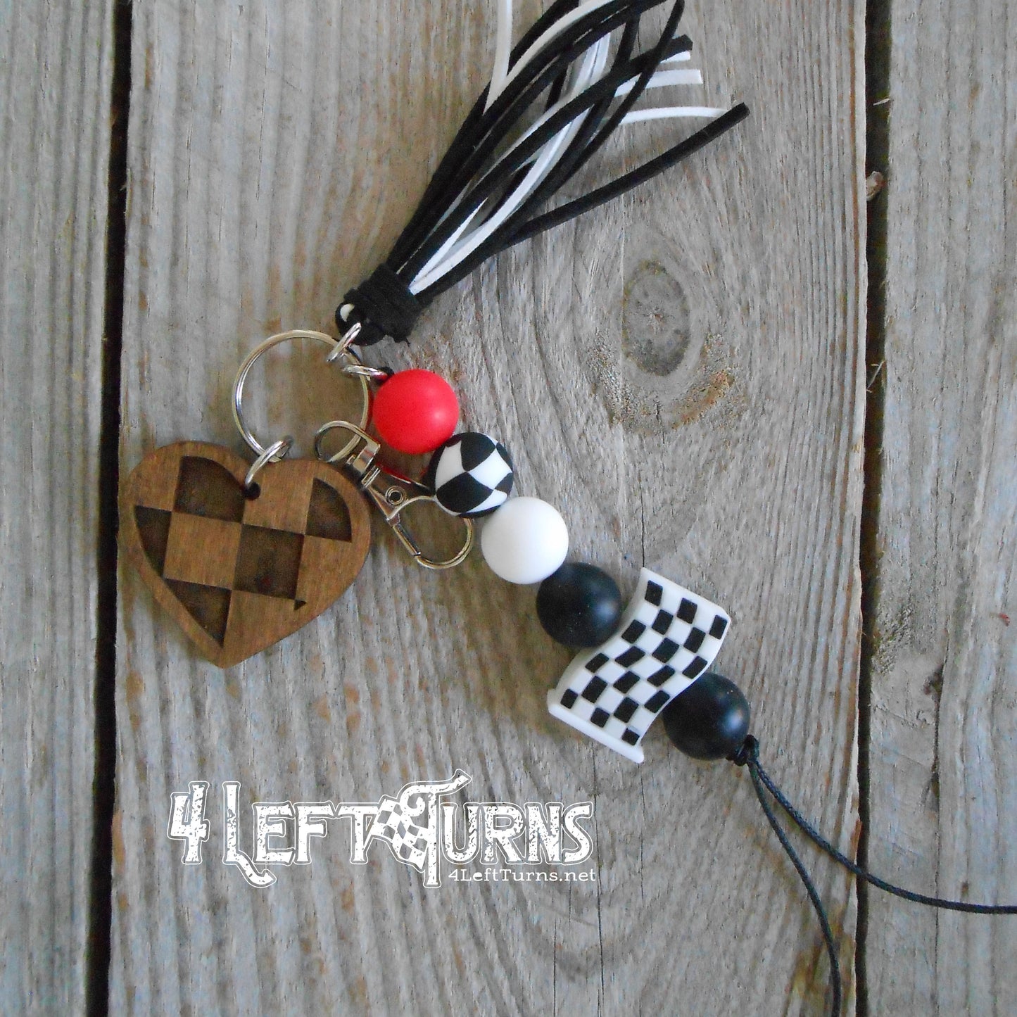 Large Focal Bead Design Your Own Silicone Bead Key Fob