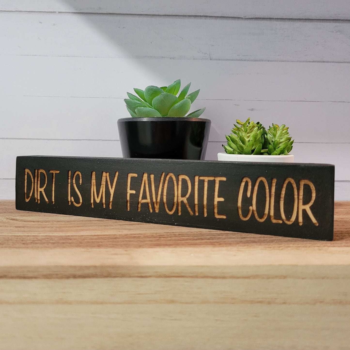 Tiny Wood Block Laser Engraved Racing Signs
