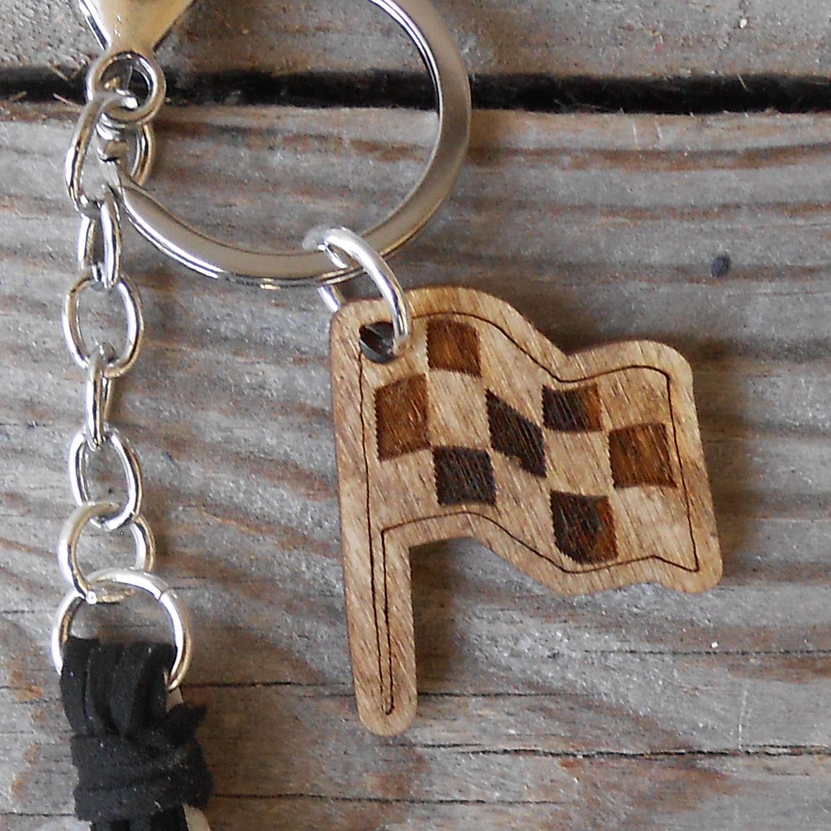 Individual Engraved Charms for our Silicone Bead Wristlet Bracelets Key Rings