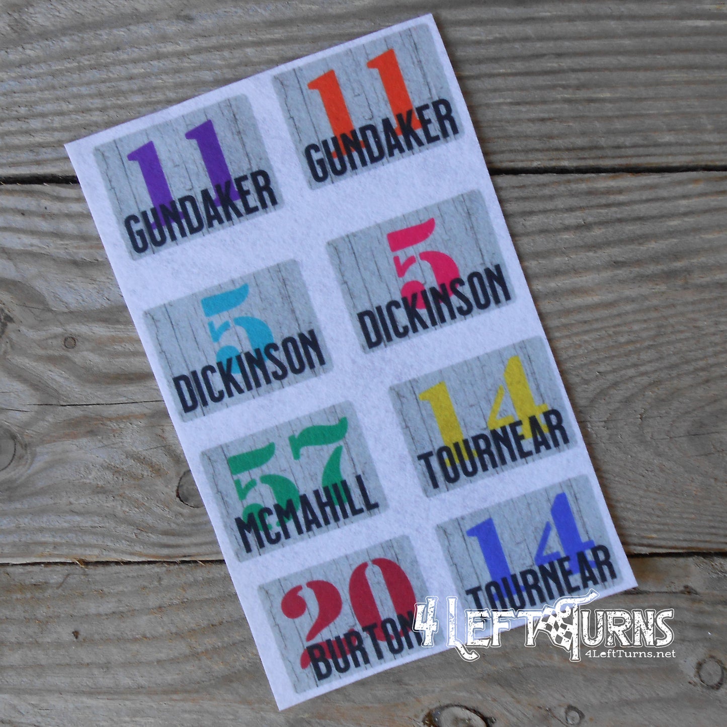 Custom Personalized Left Turns Racing Tote Bag