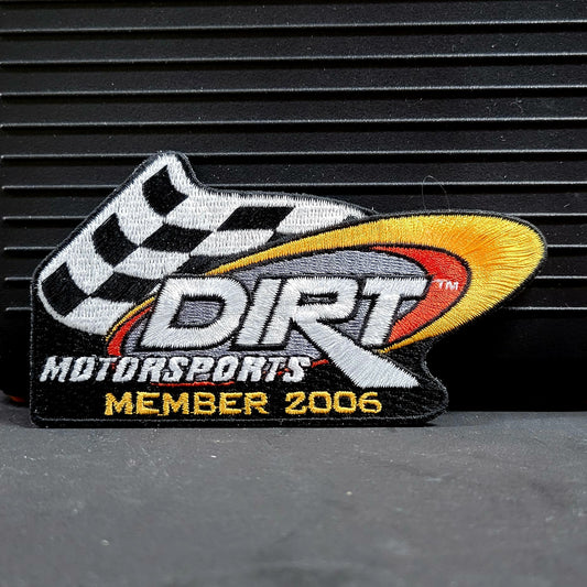 DIRT Motorsports 2006 Member Embroidered Cloth Patch
