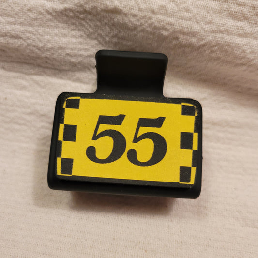 SMALL Custom Race Team Hair Claw Clip