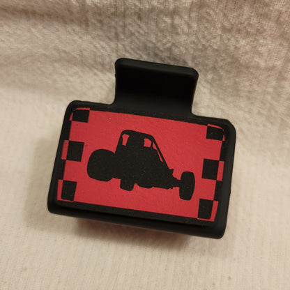 SMALL Race Car Hair Clip