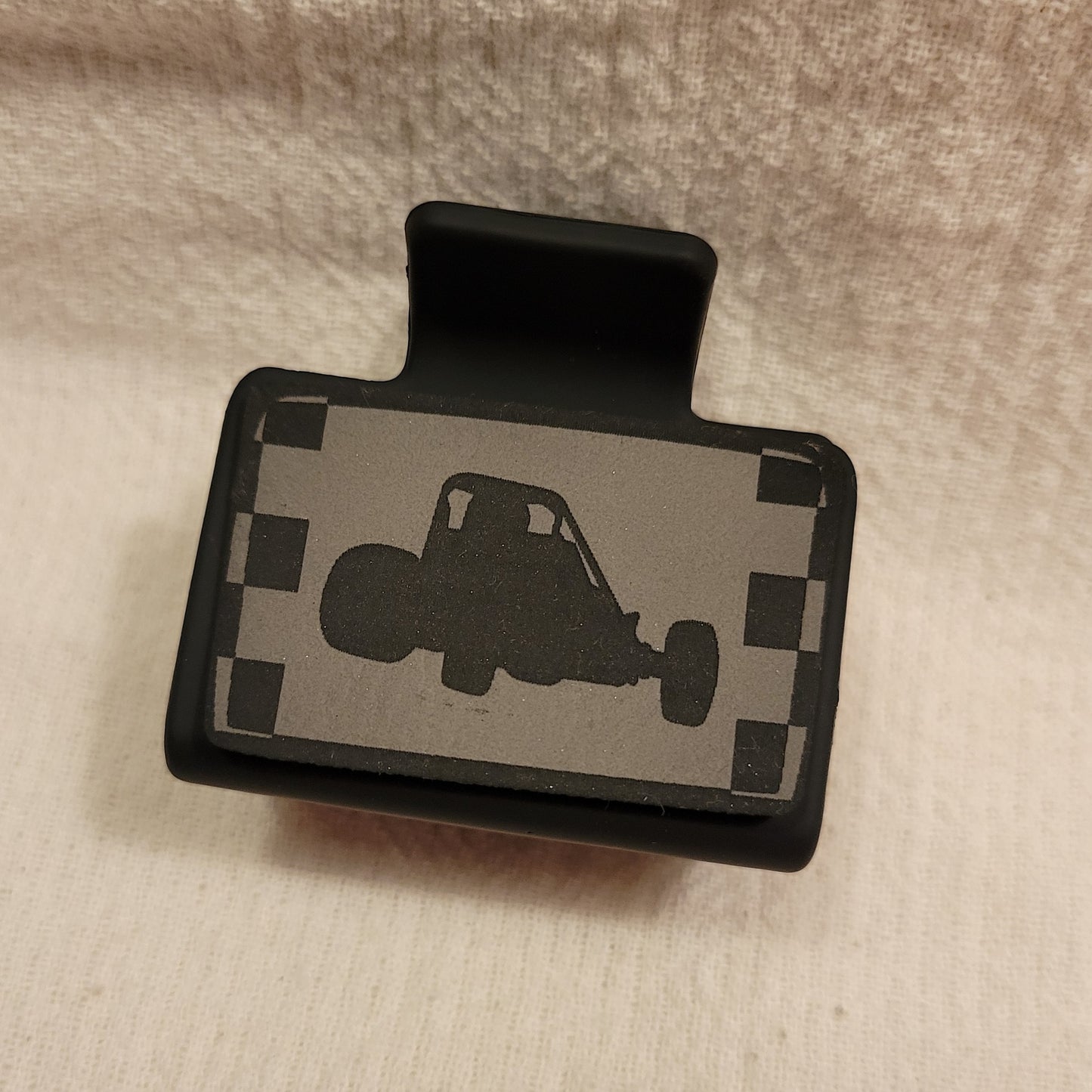 SMALL Race Car Hair Clip