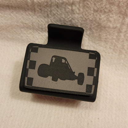 SMALL Race Car Hair Clip