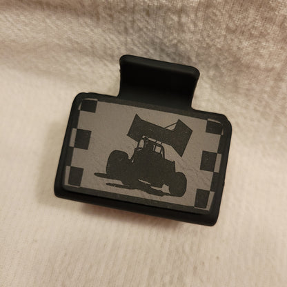 SMALL Race Car Hair Clip