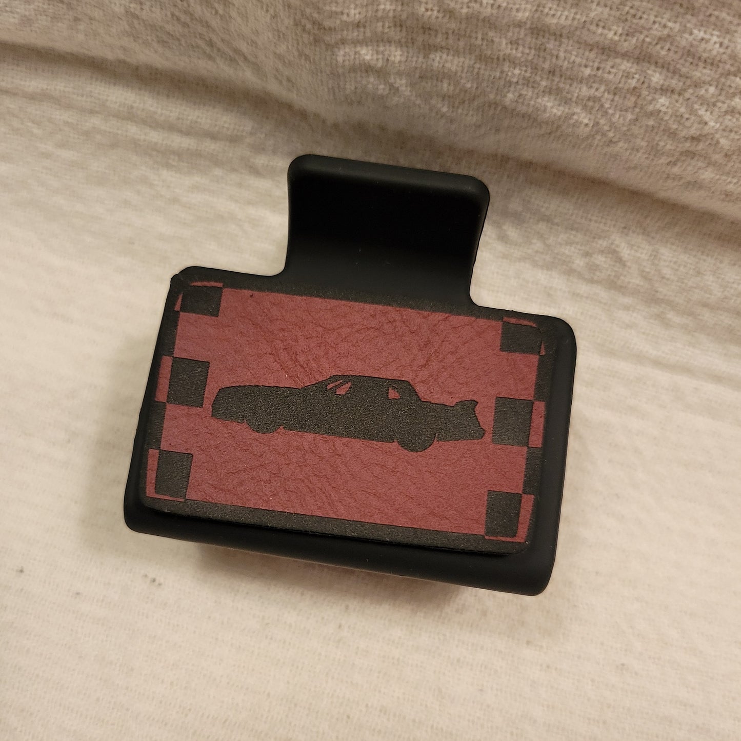SMALL Race Car Hair Clip