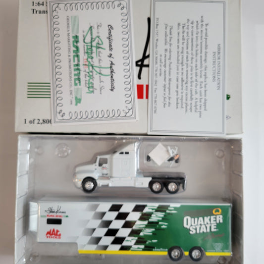 1:64 Scale Steve Kinser Quaker State Transporter Diecast