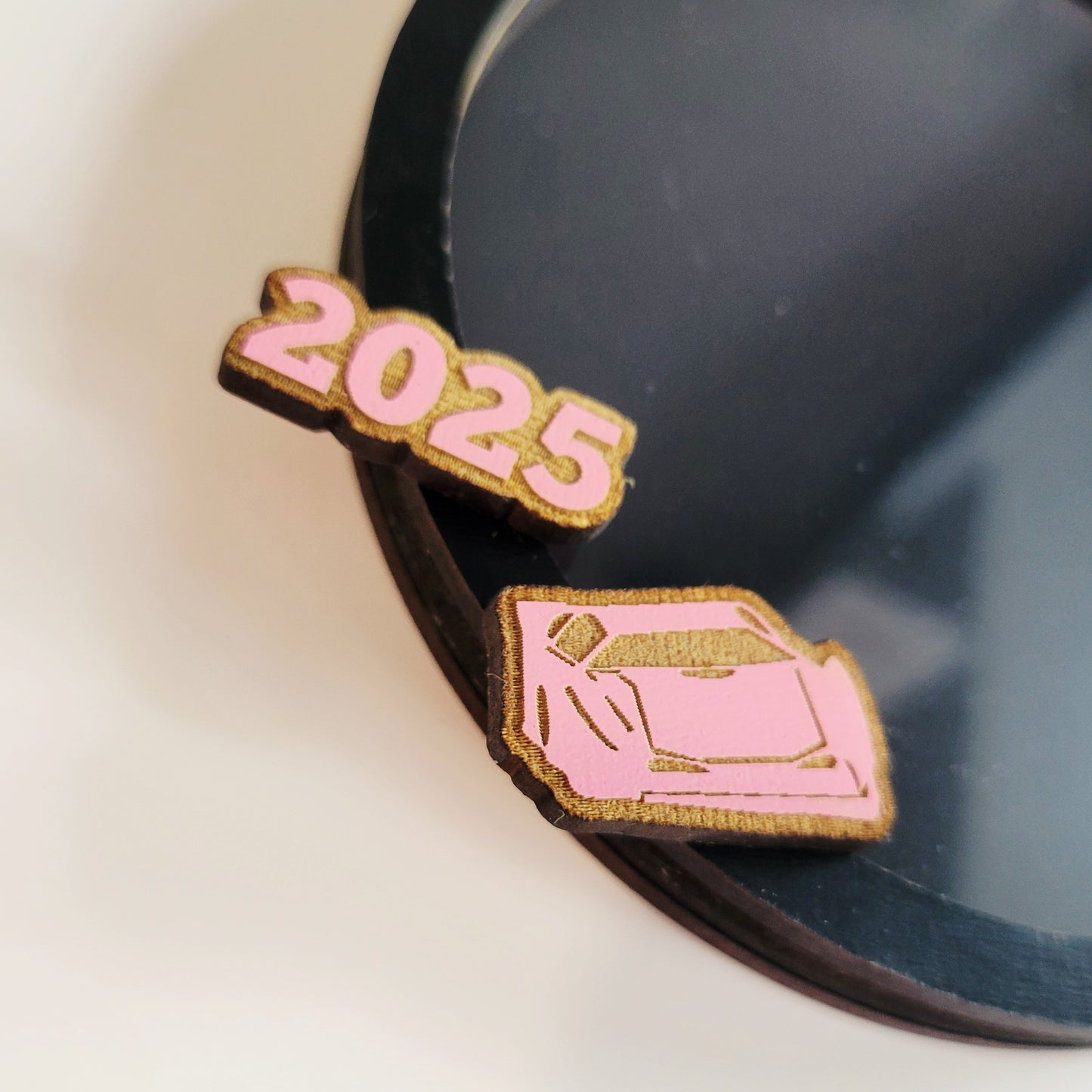 Additional Drop-in Charms for Customized Racing Christmas Ornament