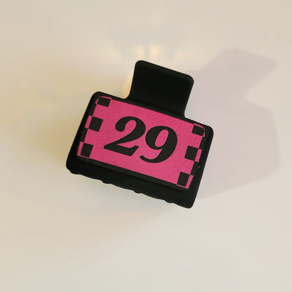 SMALL Custom Race Team Hair Claw Clip