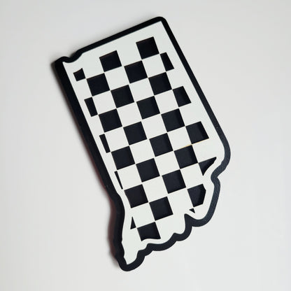 Checkered State Magnets -All Fifty States
