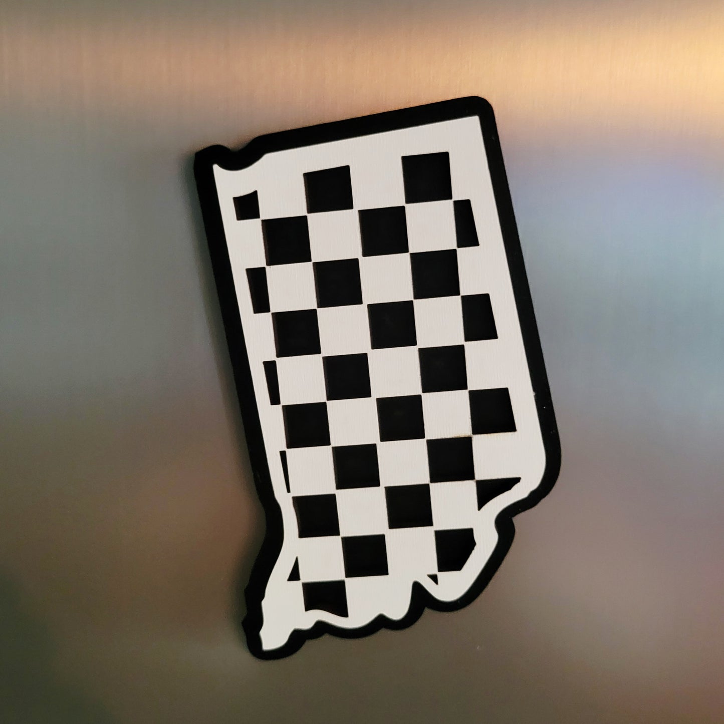Checkered State Magnets -All Fifty States