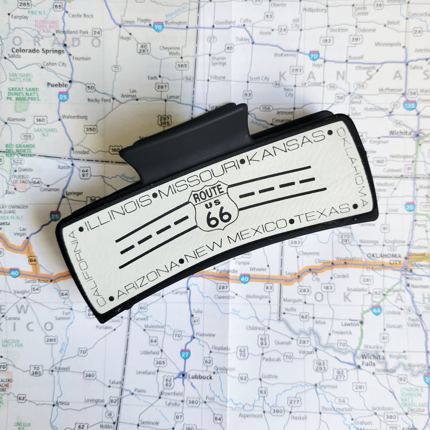 Route 66 Hair Claw Clip