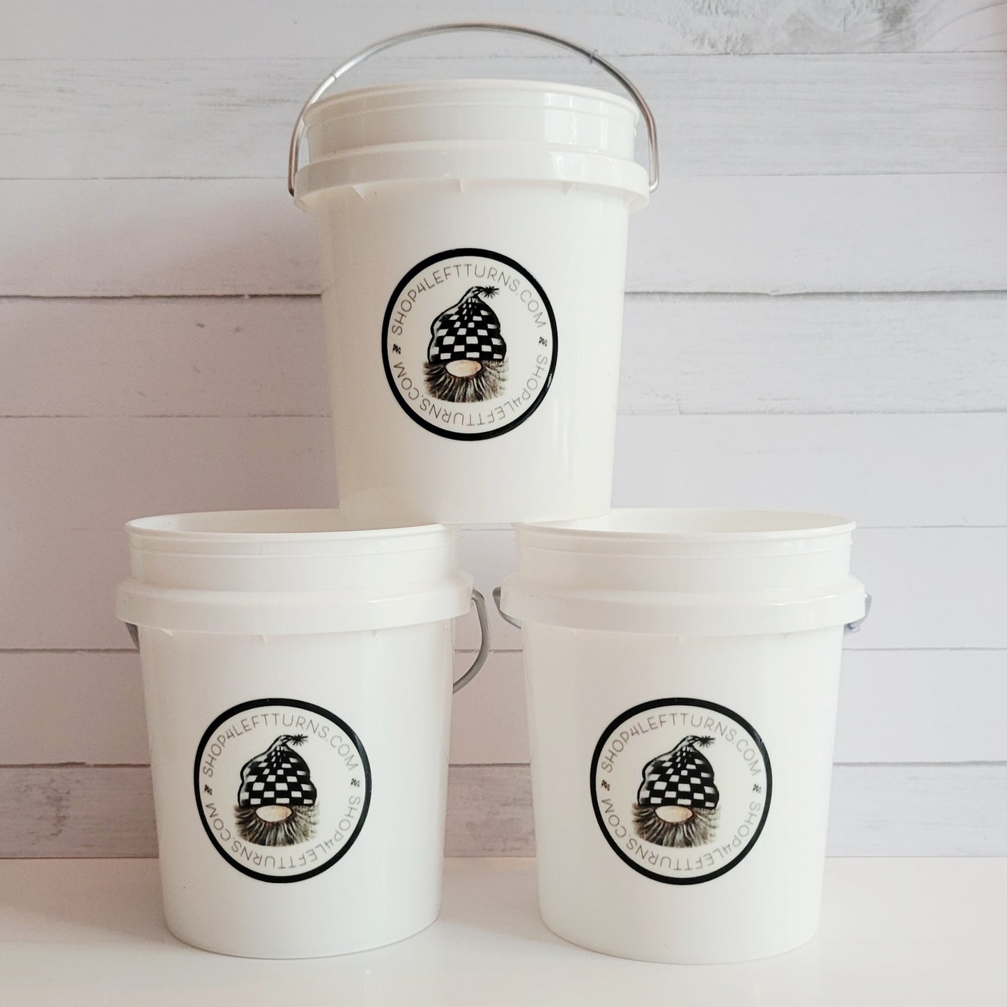 NEW COLORS! 4 Left Turns Collectible Mini Buckets