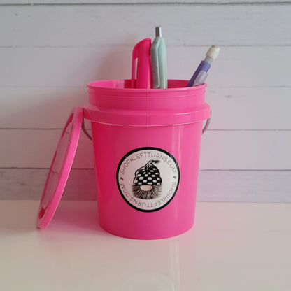 4 Left Turns Collectible Mini Bucket Pink