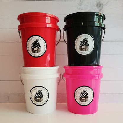 NEW COLORS! 4 Left Turns Collectible Mini Buckets