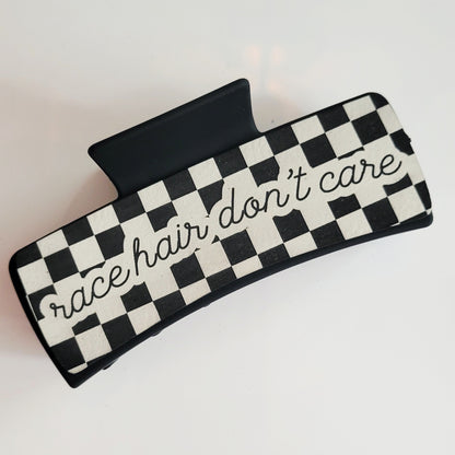 Race Hair Don't Care Hair Claw Clip
