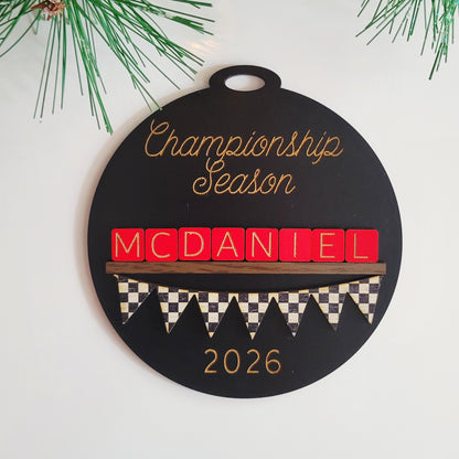 2026 Personalized Christmas Ornament
