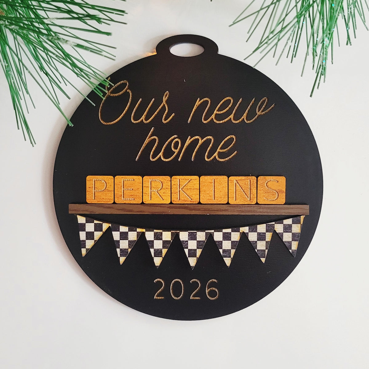 2026 Personalized Christmas Ornament