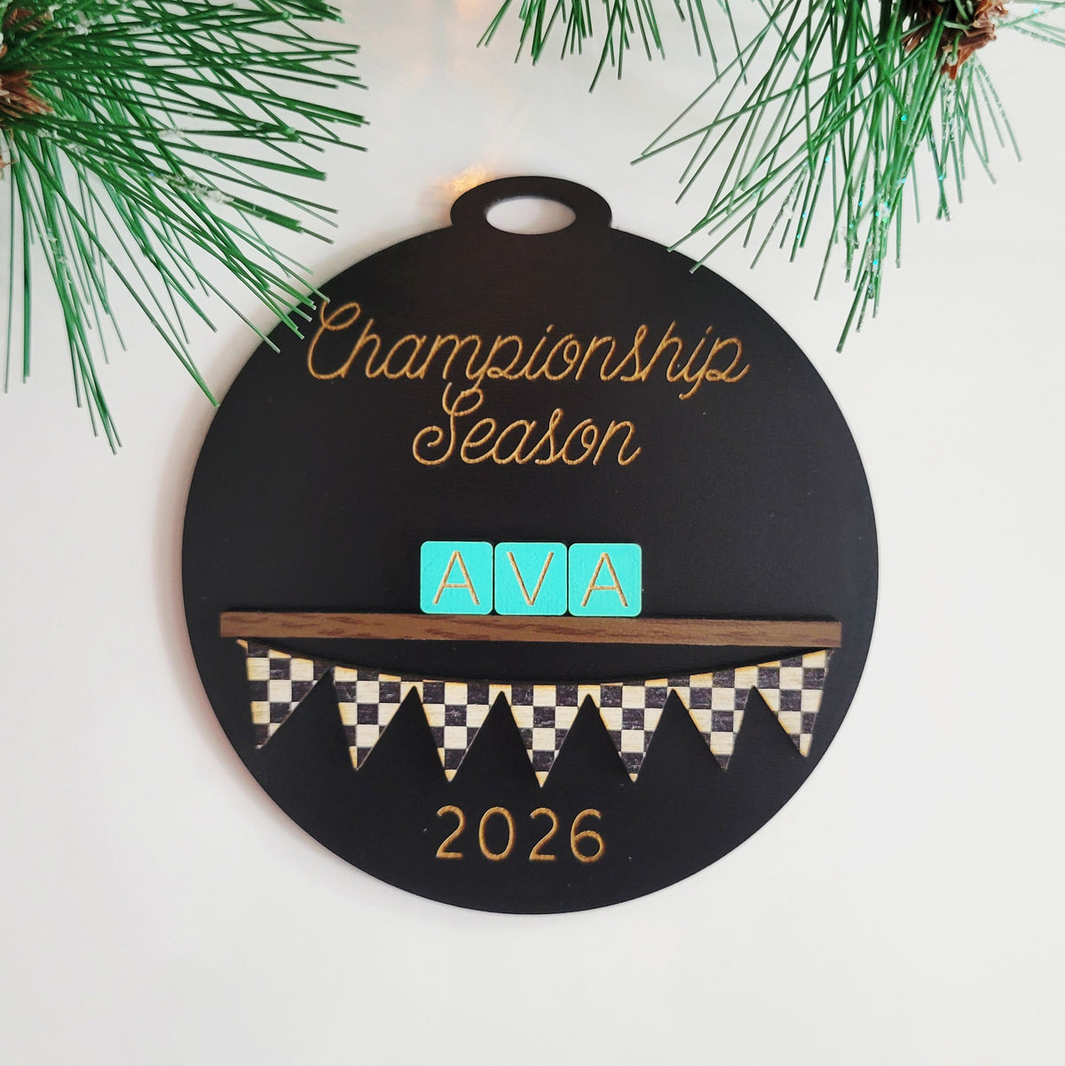 2026 Personalized Christmas Ornament