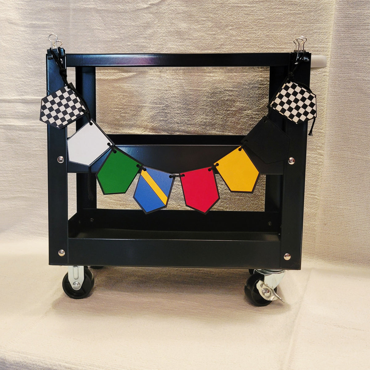 Mini Racing Flag Banner