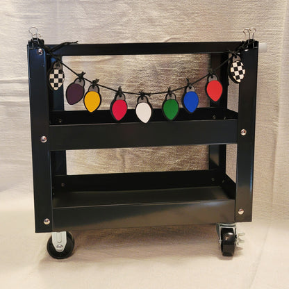Racing Christmas Lights Banner