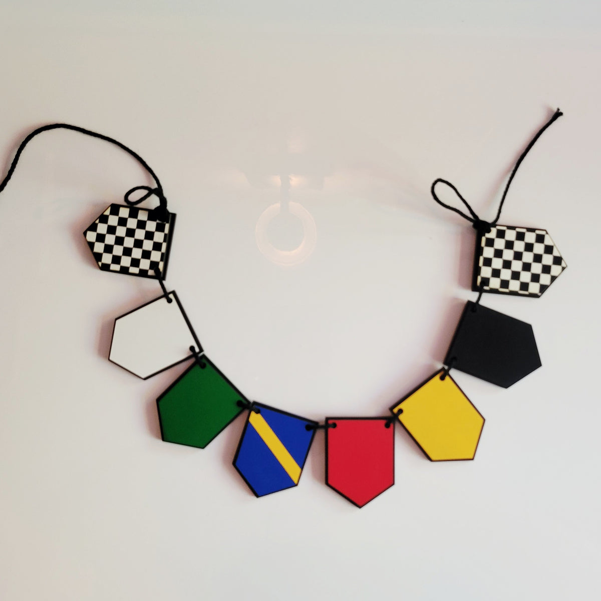Mini Racing Flag Banner