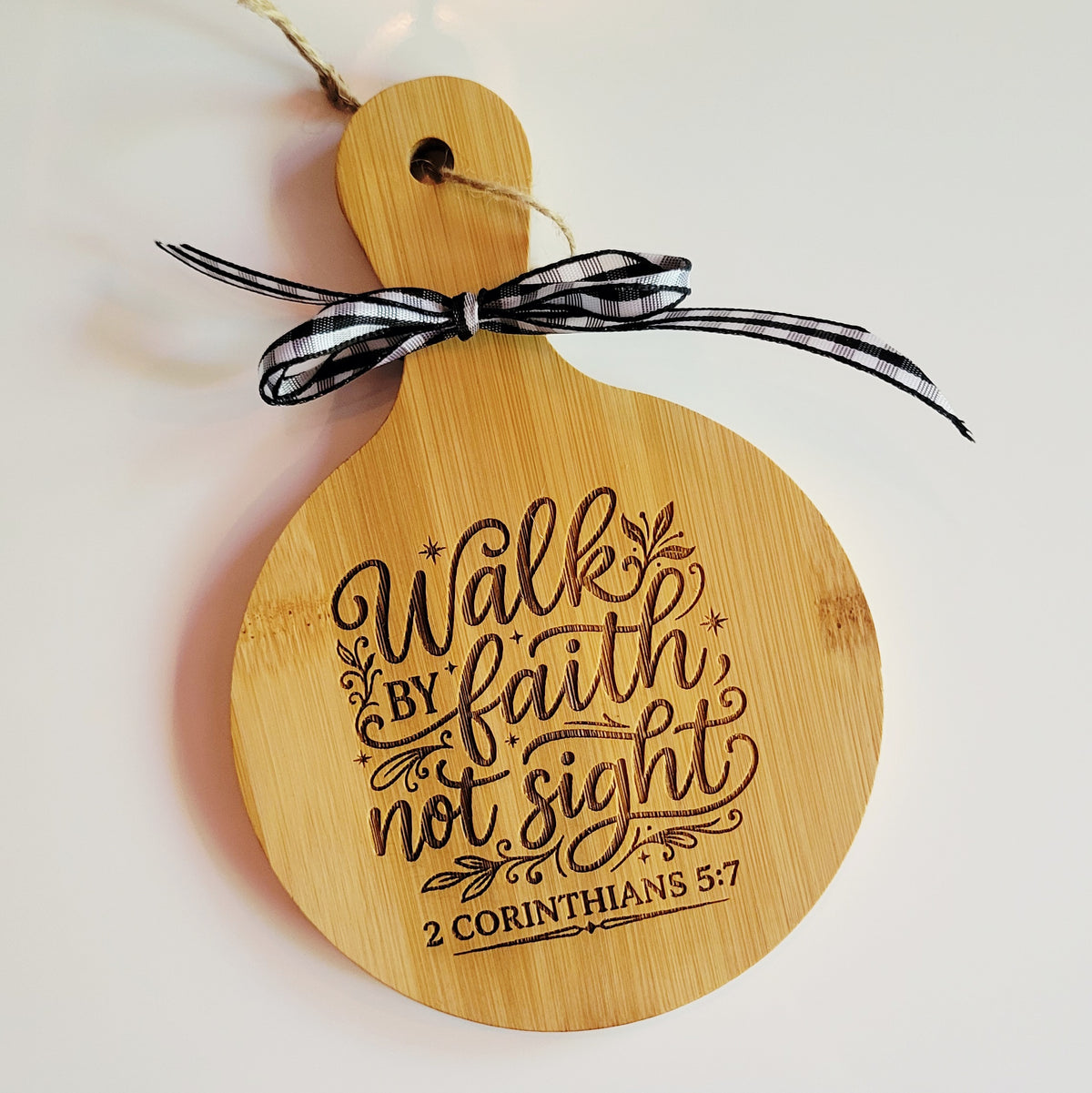 Mini Cutting Board Faith Quotes