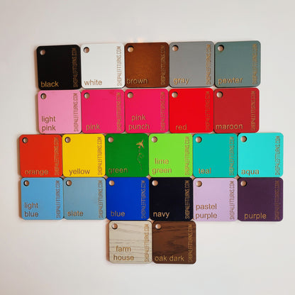 Custom Race Team Name Wood Sign or Ornament