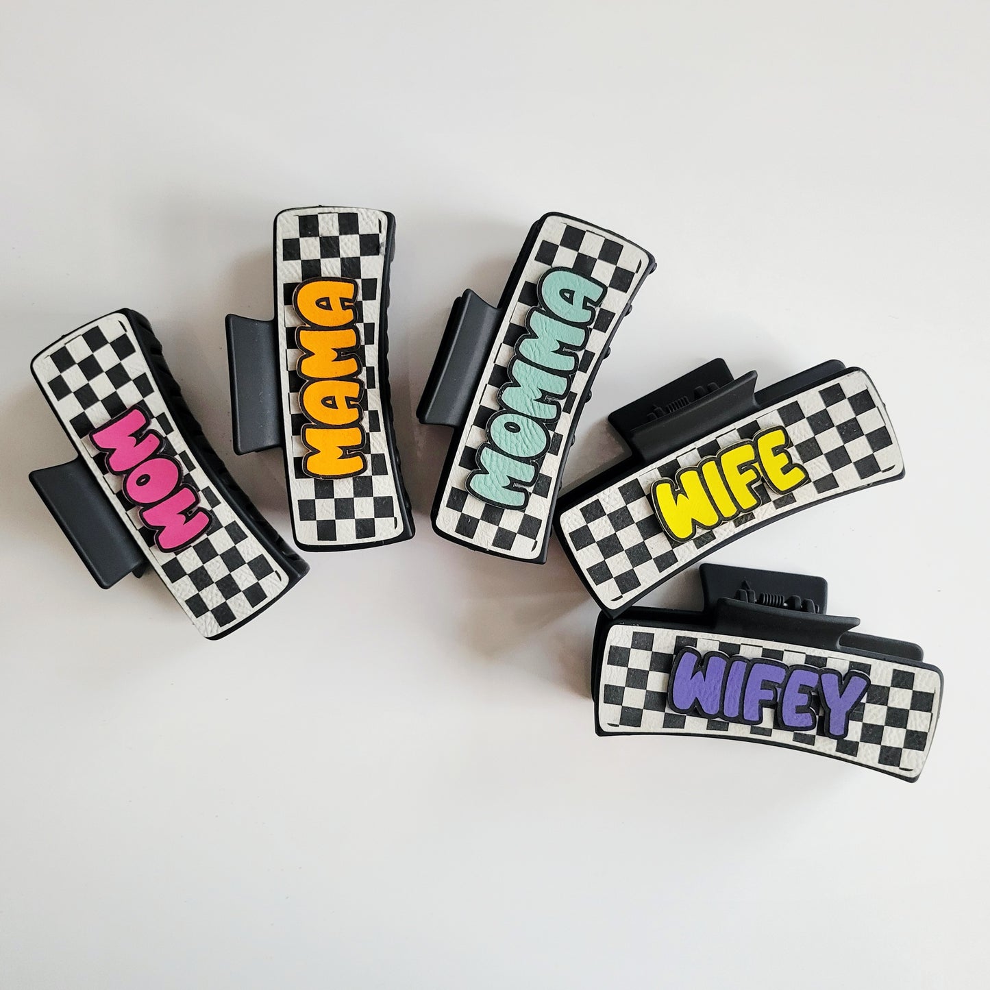 Mama Mom Wife Hair Claw Clip