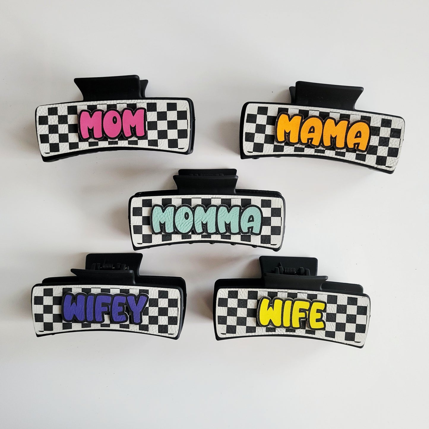 Mama Mom Wife Hair Claw Clip