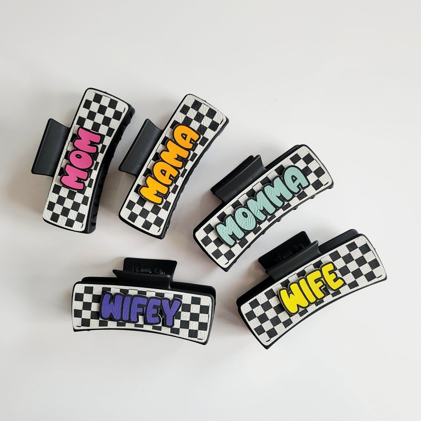 Mama Mom Wife Hair Claw Clip