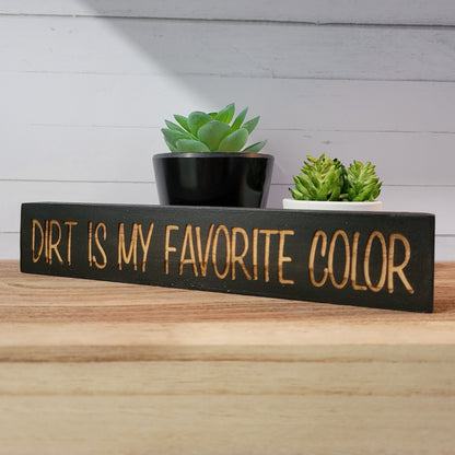 Tiny Wood Block Laser Engraved Racing Signs