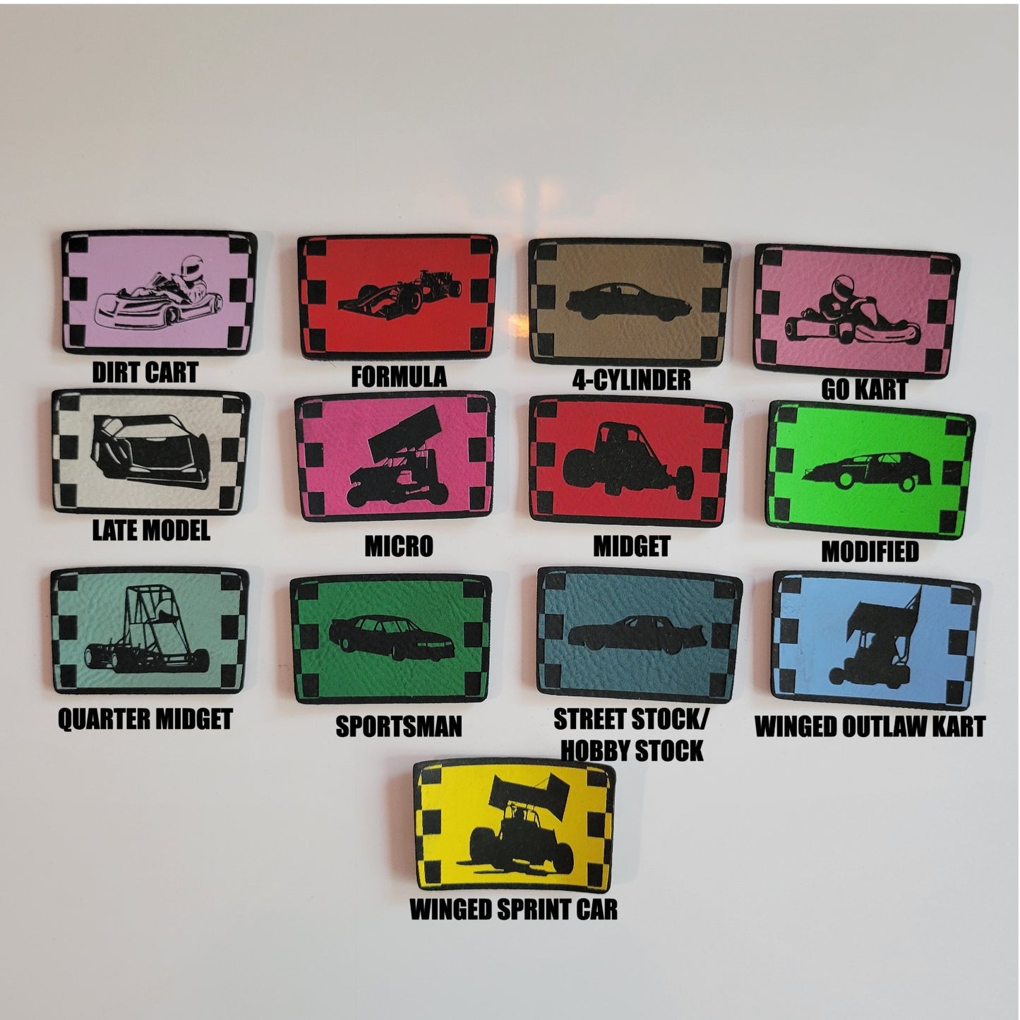 SMALL Race Car Hair Clip