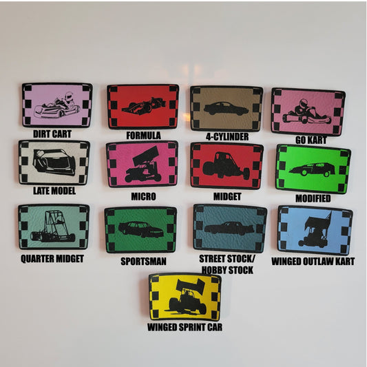 SMALL Race Car Hair Clip