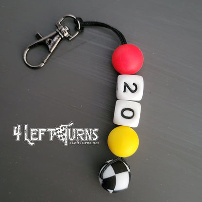 Silicone Bead Zipper Pulls