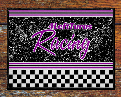 Custom Personalized Racing Welcome Mat
